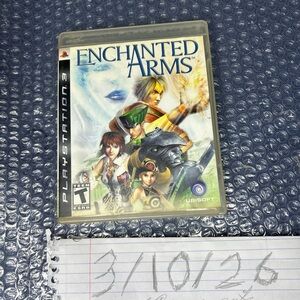 Enchanted Arms (PlayStation 3) by - Green/White Game Case